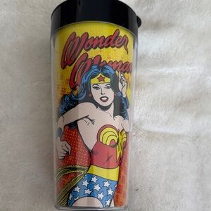 Wonder Woman Kids Tumbler - Red, Blue, Yellow